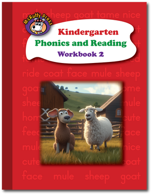 Kindergarten SE Phonics and Reading Workbook 2 - McRuffy Press