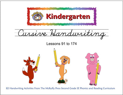 Kindergarten SE Transition Pack Cursive Handwriting