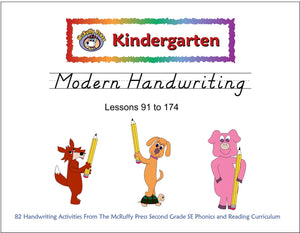 Kindergarten Transition Pack Modern Handwriting