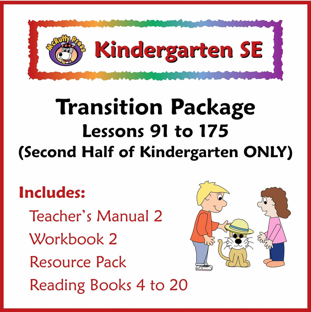 K SE Phonics and Reading Transition Curriculum Package