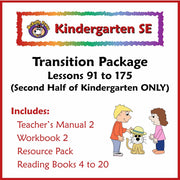 K SE Phonics and Reading Transition Curriculum Package