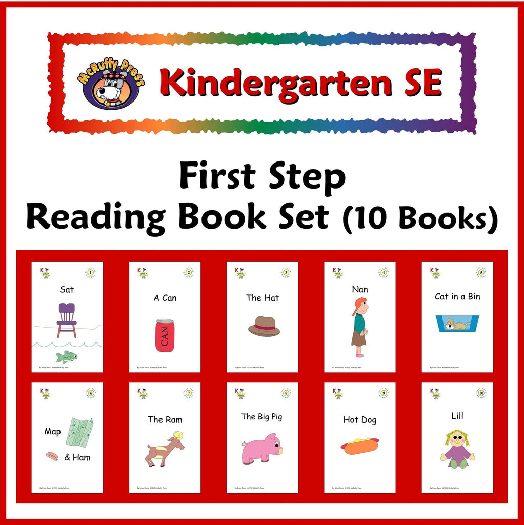 Kindergarten SE Phonics First Step Readers | McRuffy Press