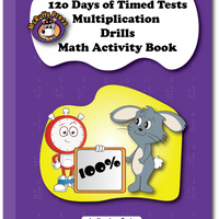 120 Days of Timed Tests Multiplication Drills