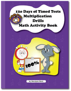 120 Days of Timed Tests Multiplication Drills - McRuffy Press