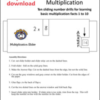 Multiplication Sliders Download