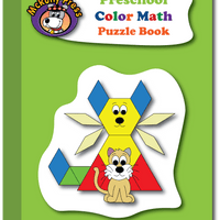 Preschool Color Math Puzzle Book