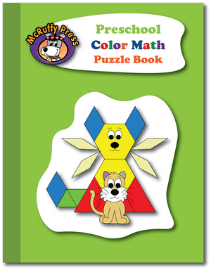 Preschool Color Math Puzzle Book