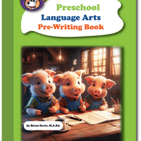 Preschool Language Arts Pre-Writing Book