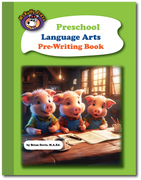 Preschool Language Arts Pre-Writing Book - McRuffy Press