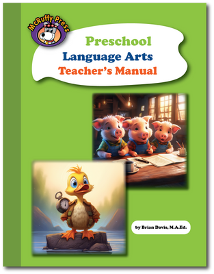 Preschool Language Arts Teacher's Manual - McRuffy Press