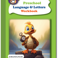 Preschool Language & Letters Workbook