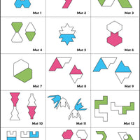 McRuffy Pattern Block Symmetry Mats