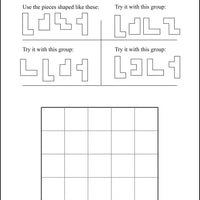 McRuffy Pentomino Puzzle Book (Pentominoes sold separately.)