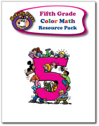 Fifth Grade Color Math Resource Pack - McRuffy Press