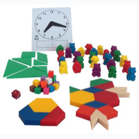 Kindergarten Color Math Curriculum with Manipulative Kit