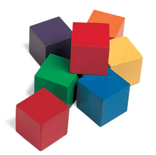 One Inch Foam Cubes (12)