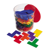 Pentomino Tub (6 sets of 12 pieces)