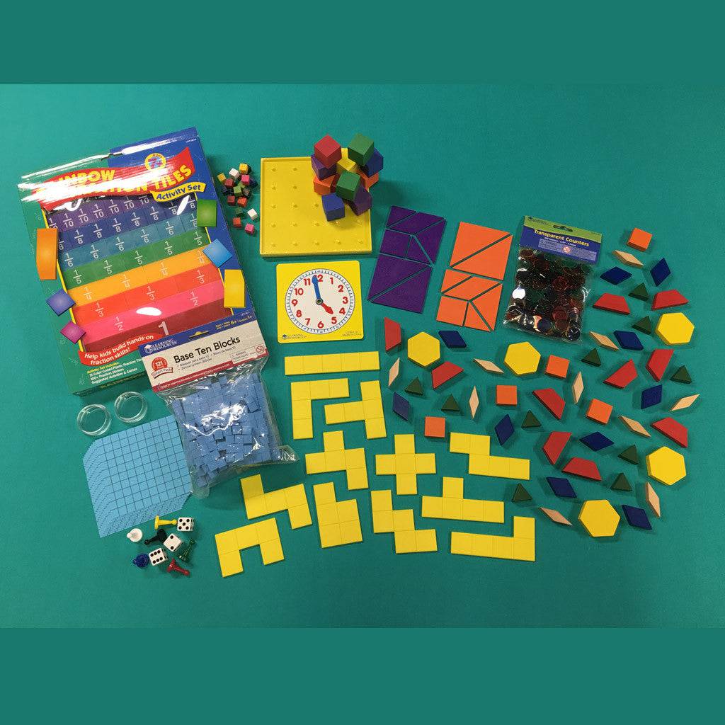 Manipulative Math Device Third Grade Math Manipulative Kit (Same as Second Grade)