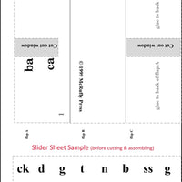 McRuffy Press Sliders - Short and Long Vowels (Book 1)