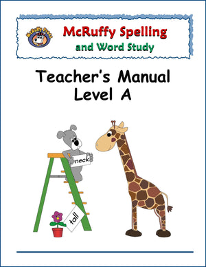 Spelling Level A Teacher's Manual