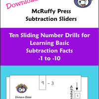 Subtraction Sliders Download