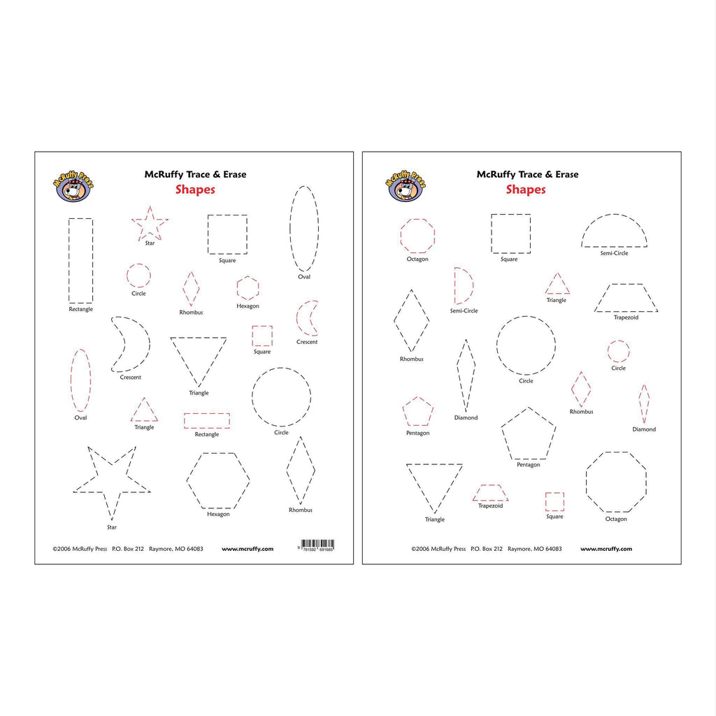 Express Shapes Trace and Erase - Shapes