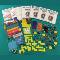 Third Grade Color Math Curriculum with Manipulative Kit