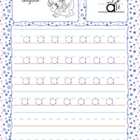 Dot's Alphabet Adventures Handwriting Traditional Style