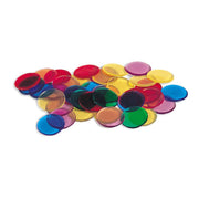 Transparent Circle Counters (250 pieces) - McRuffy Press