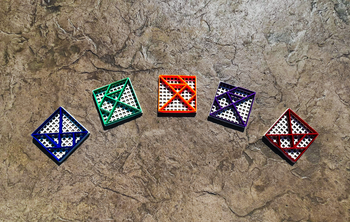 Tangram Puzzle Frames - Traceable Manipulative Set