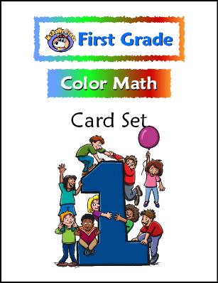 Additional First Grade Color Math Card Set - McRuffy Press