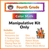 Fourth Grade Color Math Manipulative Kit - McRuffy Press