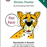 McRuffy Fast Facts Flip and Draw Books - Division Practice (Book 2) - McRuffy Press