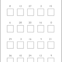 McRuffy Fast Facts Flip and Draw Books - Multiplication Practice (Book 2) - McRuffy Press