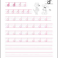 Letter Practice Flip and Draw Book - Traditional - McRuffy Press