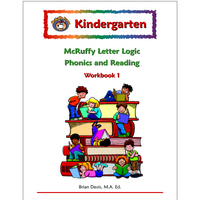 Kindergarten Letter Logic Phonics and Reading Workbook 1 - McRuffy Press