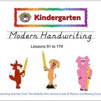 Kindergarten SE Transition Pack Modern Handwriting - McRuffy Press