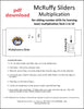 Multiplication Sliders Download - McRuffy Press