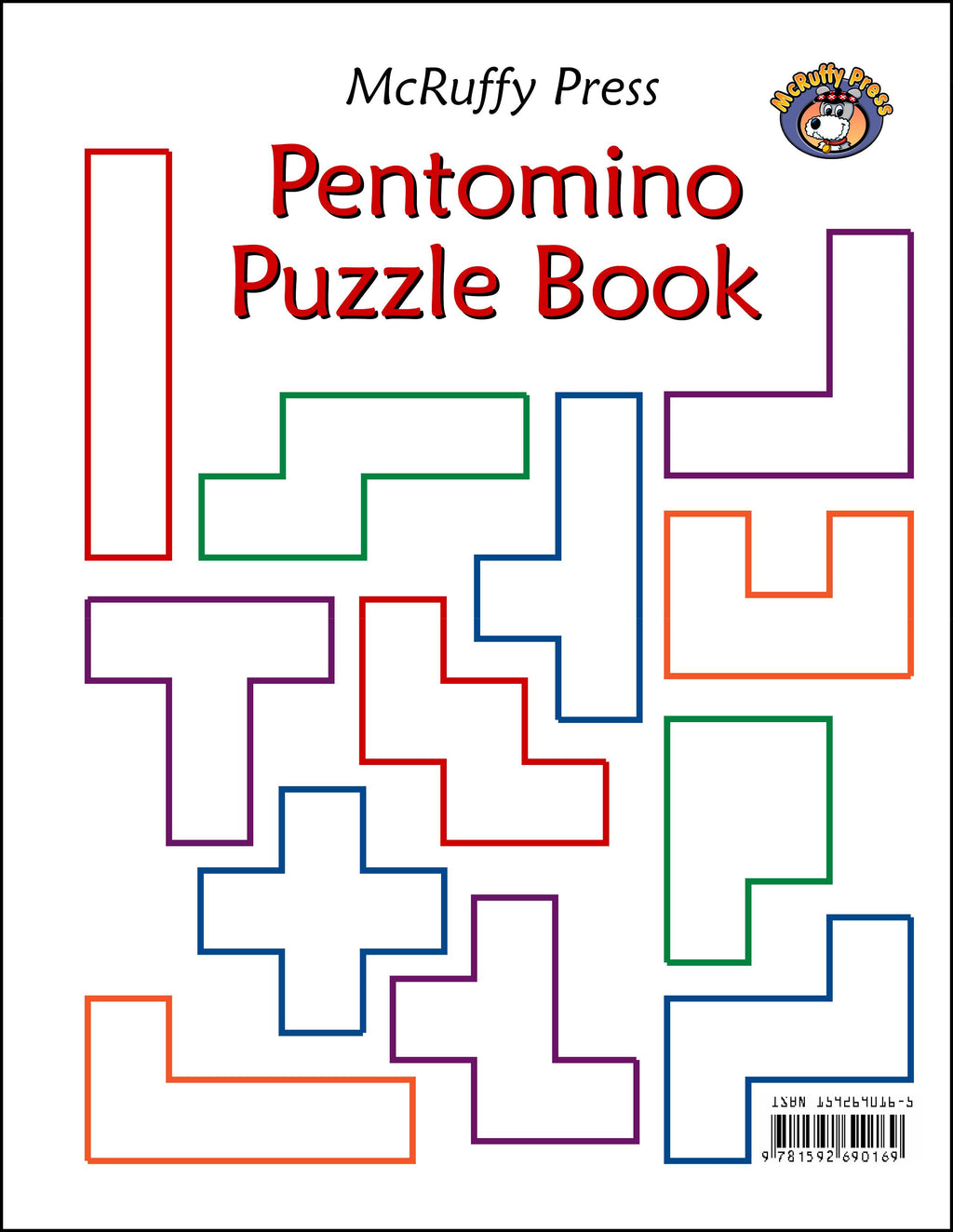McRuffy Pentomino Puzzle Book (Pentominoes sold separately.) - McRuffy Press
