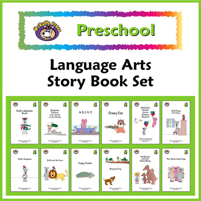 Preschool Language Arts Book Set - McRuffy Press