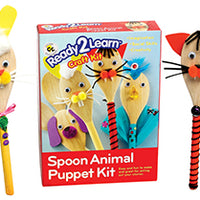 Spoon Animal Puppet Kit - McRuffy Press