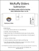 Subtraction Sliders Download - McRuffy Press